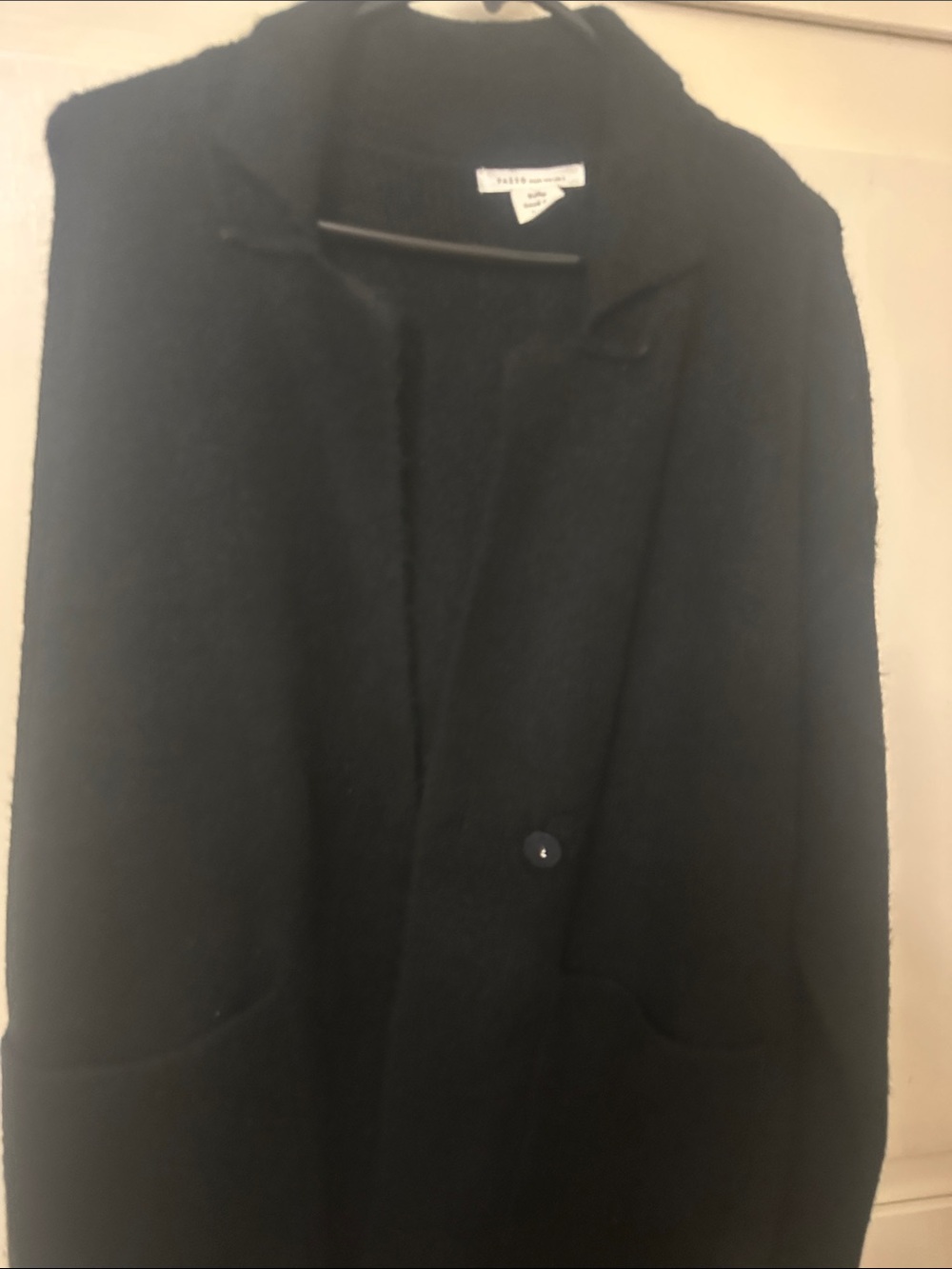 PAZZO Black Single-Button Blazer Jacket